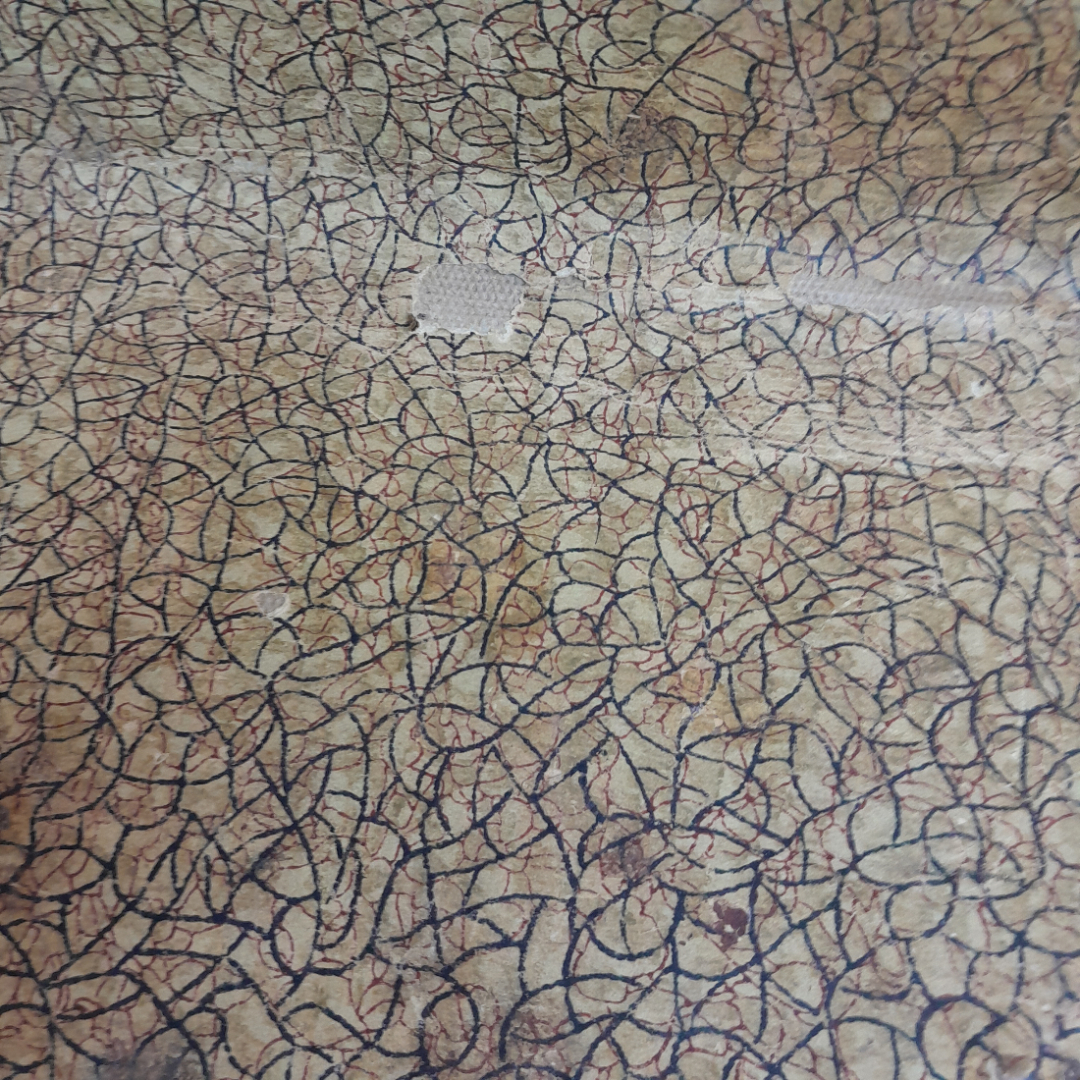 Чемодан на защелках 62х37х19 см, кожзам. Винтаж, СССР.. Картинка 10