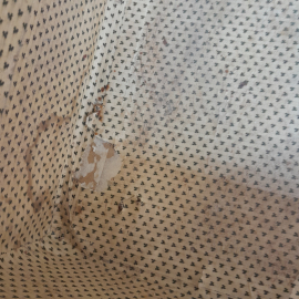 Чемодан 63х40х18 см с ключом, сост. см. фото. Винтаж, СССР.. Картинка 10