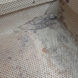 Чемодан 63х40х18 см с ключом, сост. см. фото. Винтаж, СССР.. Картинка 12