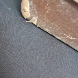 Чемодан 63х40х18 см с ключом, сост. см. фото. Винтаж, СССР.. Картинка 16