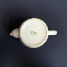 Чайник Вербилки, фарфор деколь 0.55 л, без крышки, винтаж СССР. Картинка 7