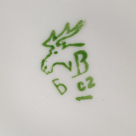 Чайник Вербилки, фарфор деколь 0.55 л, без крышки, винтаж СССР. Картинка 8