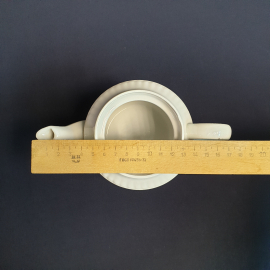 Чайник Вербилки, фарфор деколь 0.55 л, без крышки, винтаж СССР. Картинка 9