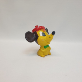 Игрушка Мики Маус, резина высота 13 см, винтаж СССР