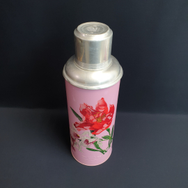 Термос на 2 литра, стеклянная колба, высота 42 см, металл. Китай.