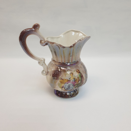 Молочник, керамика деколь 300 мл, винтаж СССР