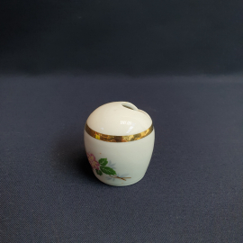 Горчичница Южноуральский хавод, фарфор позолота, винтаж СССР