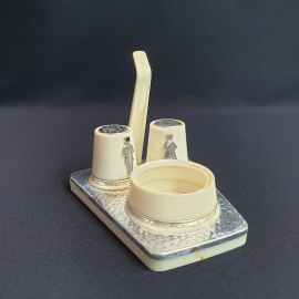 Набор для специй без крышки, пластик, винтаж Рига