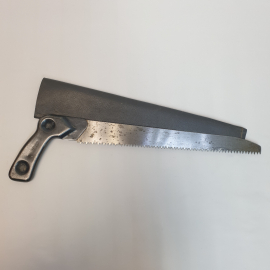 Пила ручная в чехле, металл, винтаж СССР