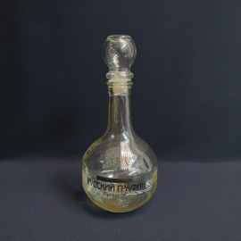 Штоф от крепкого напитка "Русский графин" 26 см, стекло, 500 мл, СНГ