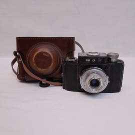 Фотоаппарат Смена-2, объектив Т-22. 1:4,5. работоспособность неизвестна, винтаж СССР.