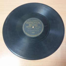 Граммофонная пластинка Полька соч. Панова. Трио гармонистов виртуозов, антикварная.