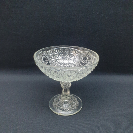 Креманка на ножке 12 см, хрусталь, Мальцов, Российская империя до 1917 г. номер в каталоге 63.