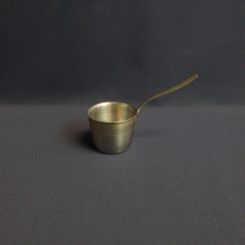 Кокотница, металл 0.1 л, винтаж СССР.