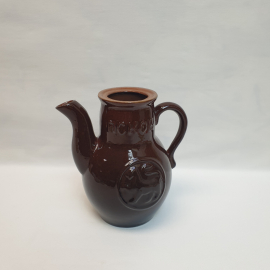 Чайник, обливная керамика 1 л, винтаж СССР