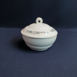 Сахарница Конаково, фаянс деколь 0.35 л, винтаж СССР