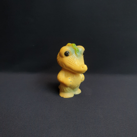 резиновая игрушка крокодил 13 см. Винтаж СССР.