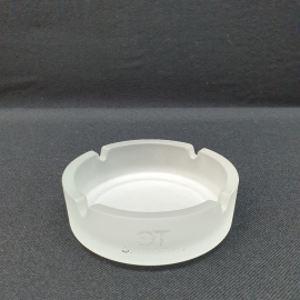 Пепельница 10 см "Энерготекс", матовое стекло.