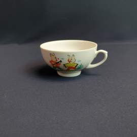 Чашка Дулево, фарфор деколь 190 мл, винтаж Россия