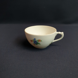 Чашка Дулево, фарфор деколь 130 мл, винтаж СССР