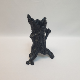 Карандашница Пенек, чугун касли высота 17 см, винтаж СССР