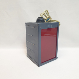 Фонарь для проявки киноплёнки красный, рабочий. Винтаж СССР.