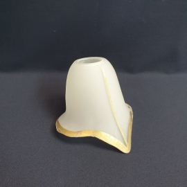 Плафон, матовое стекло, сход краски, диам. посад. места 3.5 см. Винтаж.