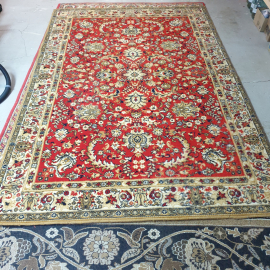 Ковер 200х300 см, шерсть, сход ворса. Винтаж, СССР.