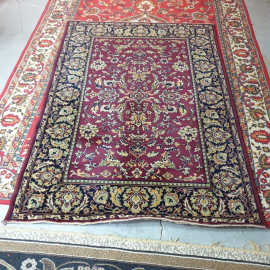 Ковер 200х135 см, шерсть, состояие хорошее. Винтаж, СССР.