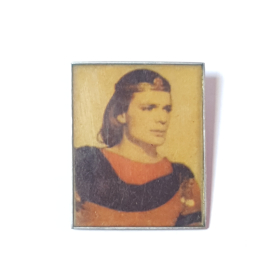 Значок, Олег Видов в роли царевича Гвидона из кинофильма "Сказка о царе Салтане", винтаж коллекция