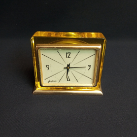 Часы "Молния", механические, рабочие, стекло, пластик. Винтаж, СССР.