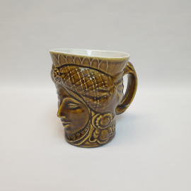 Пивная кружка Изолятор, обливная керамика 0.5 л, Россия