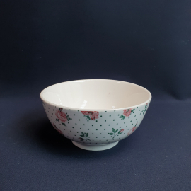 Пиалка "Stock Haus", фарфор, деколь, 600 мл. Китай.