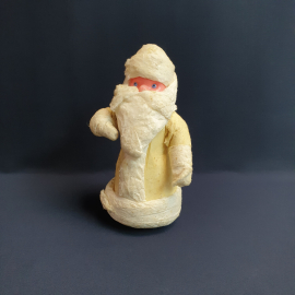 Дед Мороз ватный, высота 27 см, винтаж СССР