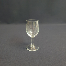 Рюмка, стекло пантография 35 мл высота 9 см, Царская Россия до 1917 г