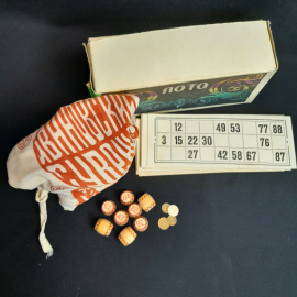 Настольная игра "Лото в сувенирном исполнении", СССР