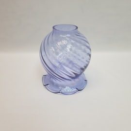 Плафон, цветное стекло, диаметр 6 см, сколы, винтаж СССР