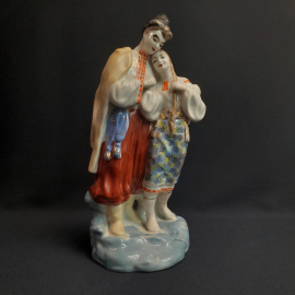 Статуэтка Майская ночь, фарфор Полонное 1967,винтаж СССР