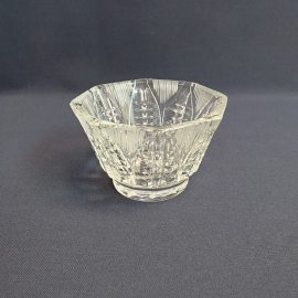 Ваза конфетница, хрусталь высота 8 см, винтаж СССР