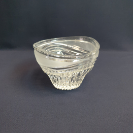 Ваза конфетница, хрусталь высота 10 см, винтаж СССР