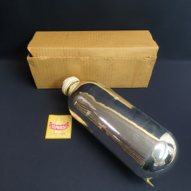 Колба стеклянная для термоса в коробке на 2 литра, длина 34 см. Китай.