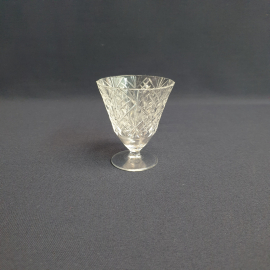 Лафитник, стекло 90 мл высота 8 см, винтаж СССР