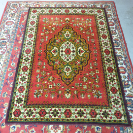 Ковер 200х140 см, шерсть. Винтаж, СССР.