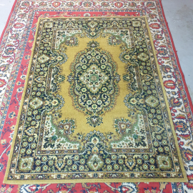Ковер 195х135 см, шерсть. Винтаж, СССР.