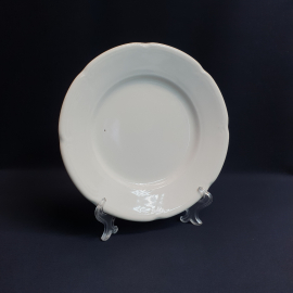 Десертная тарелка Бугульминский з-д, фаянс 20 см, винтаж СССР