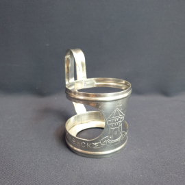 Подстаканник "Смоленск", металл. Винтаж, СССР.