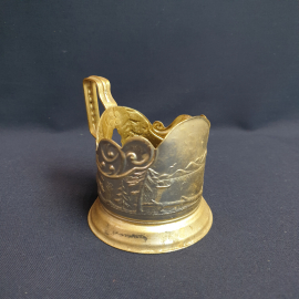 Подстаканник, алюминий. Винтаж, СССР.