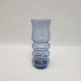 Ваза, цветное стекло высота 16 см, микроскол, винтаж СССР