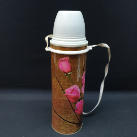 Новый термос с металлической колбой на 2 литра. Индия.