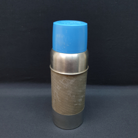 Термос на 1 литр цельнометаллический. Винтаж, СССР.